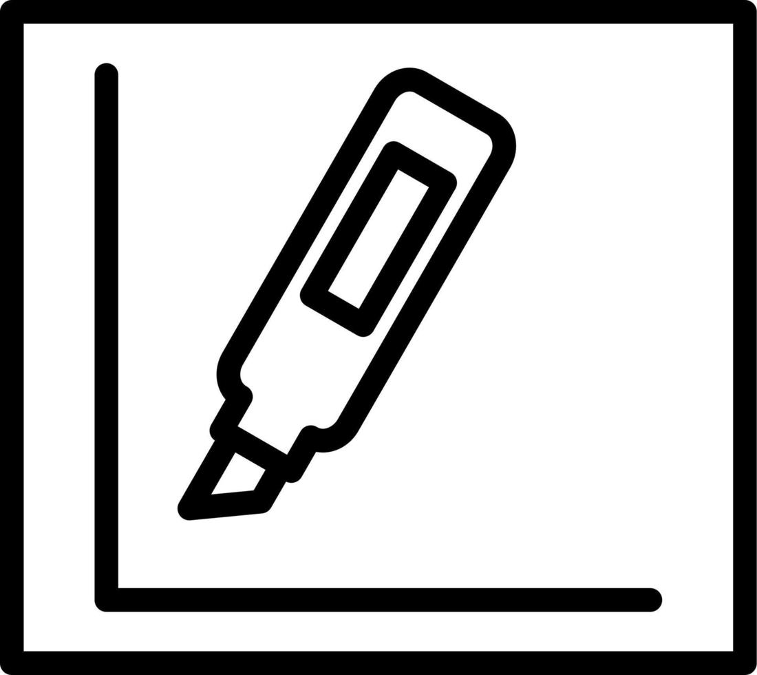 Marker-Vektor-Symbol vektor