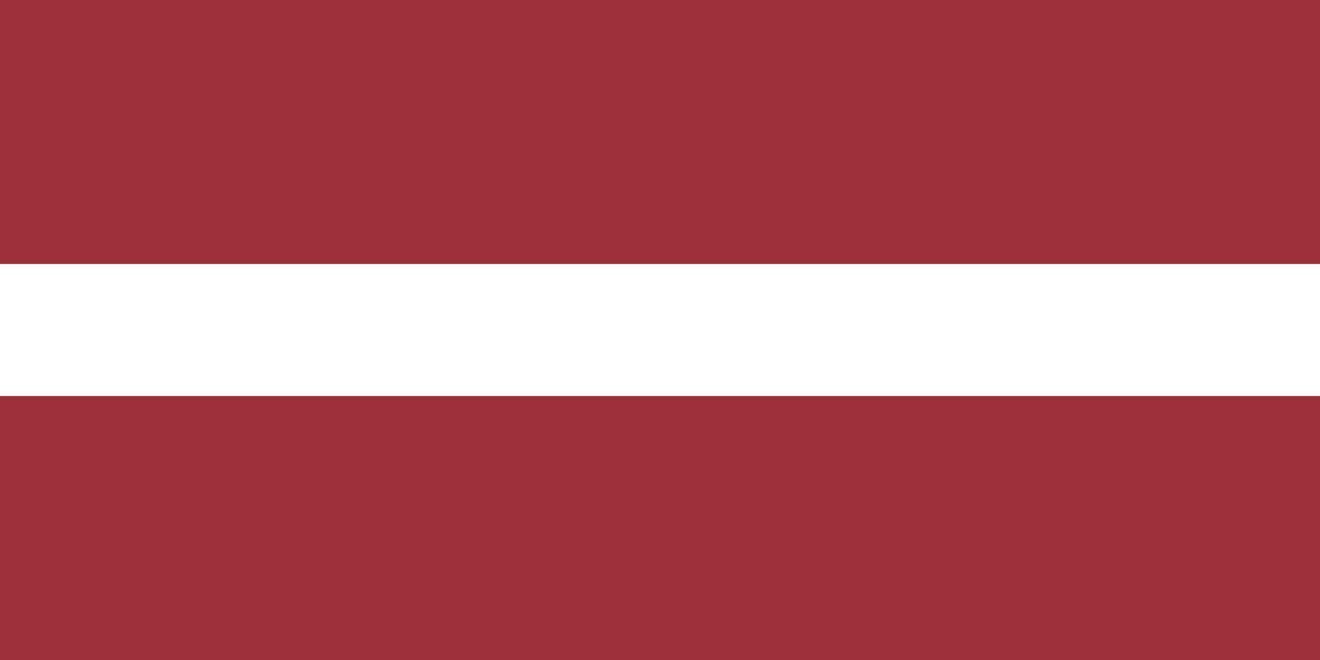 Lettlands flagga enkel illustration för självständighetsdagen eller valet vektor