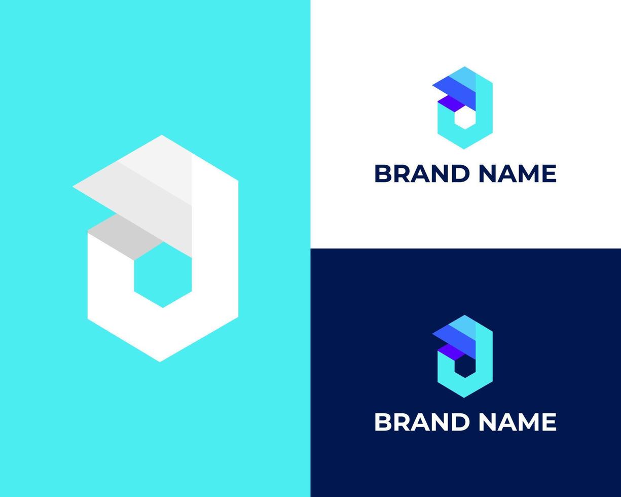 abstrakt Brief b Logo Symbol Design Vorlage Elemente vektor