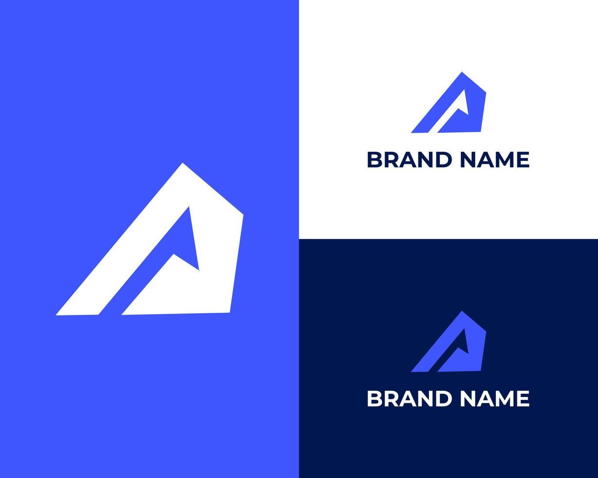 abstrakt Brief p Logo Symbol Design Vorlage Elemente vektor