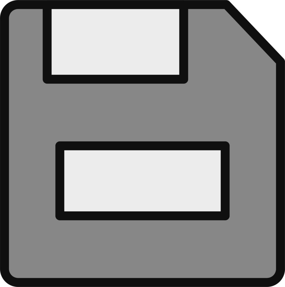 Vektorsymbol für Diskette vektor