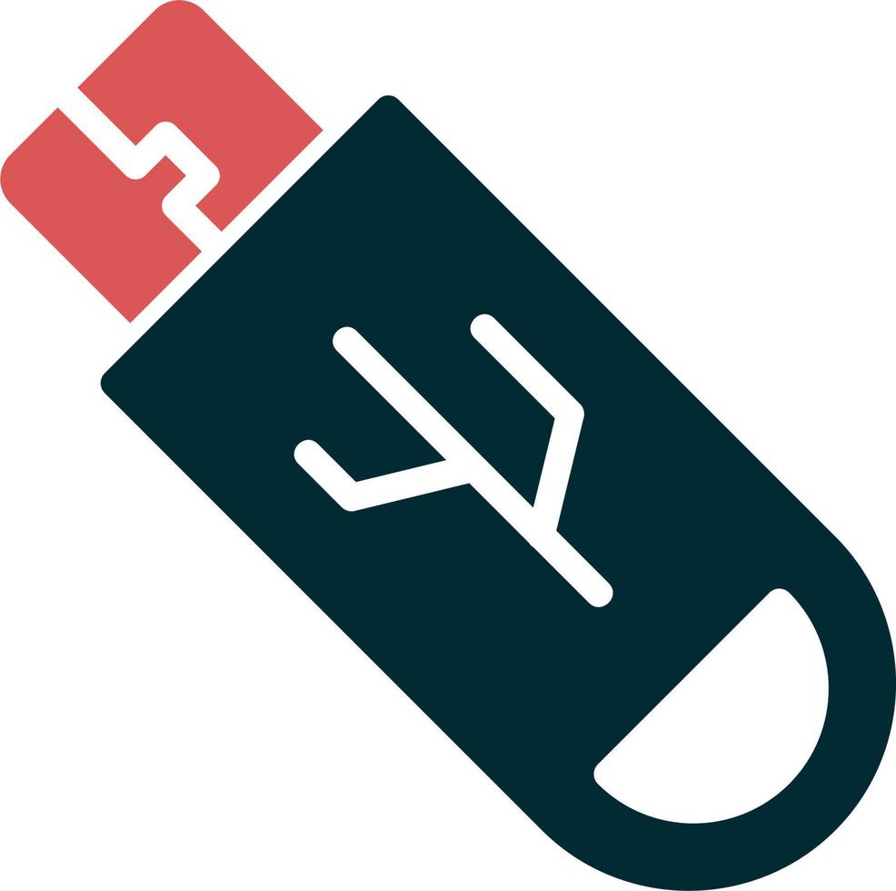 USB-Stick-Vektorsymbol vektor