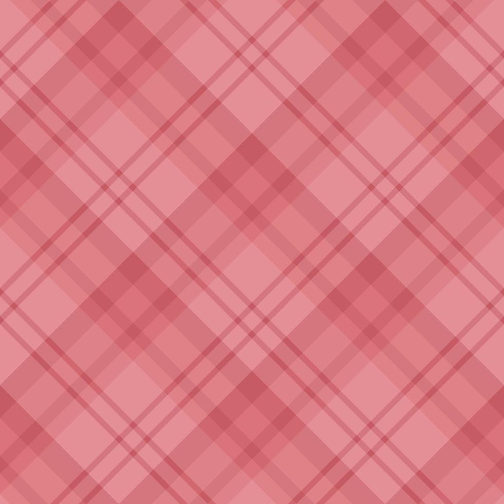 Nahtloses Muster in rosa Farben für Plaid, Stoff, Textil, Kleidung, Tischdecke und andere Dinge. Vektorbild. 2 vektor