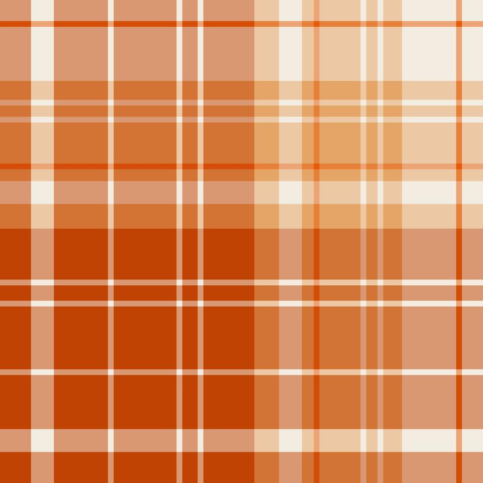 nahtlos Muster im Herbst Orange Farben zum Plaid, Stoff, Textil, Kleidung, Tischdecke und andere Dinge. Vektor Bild.
