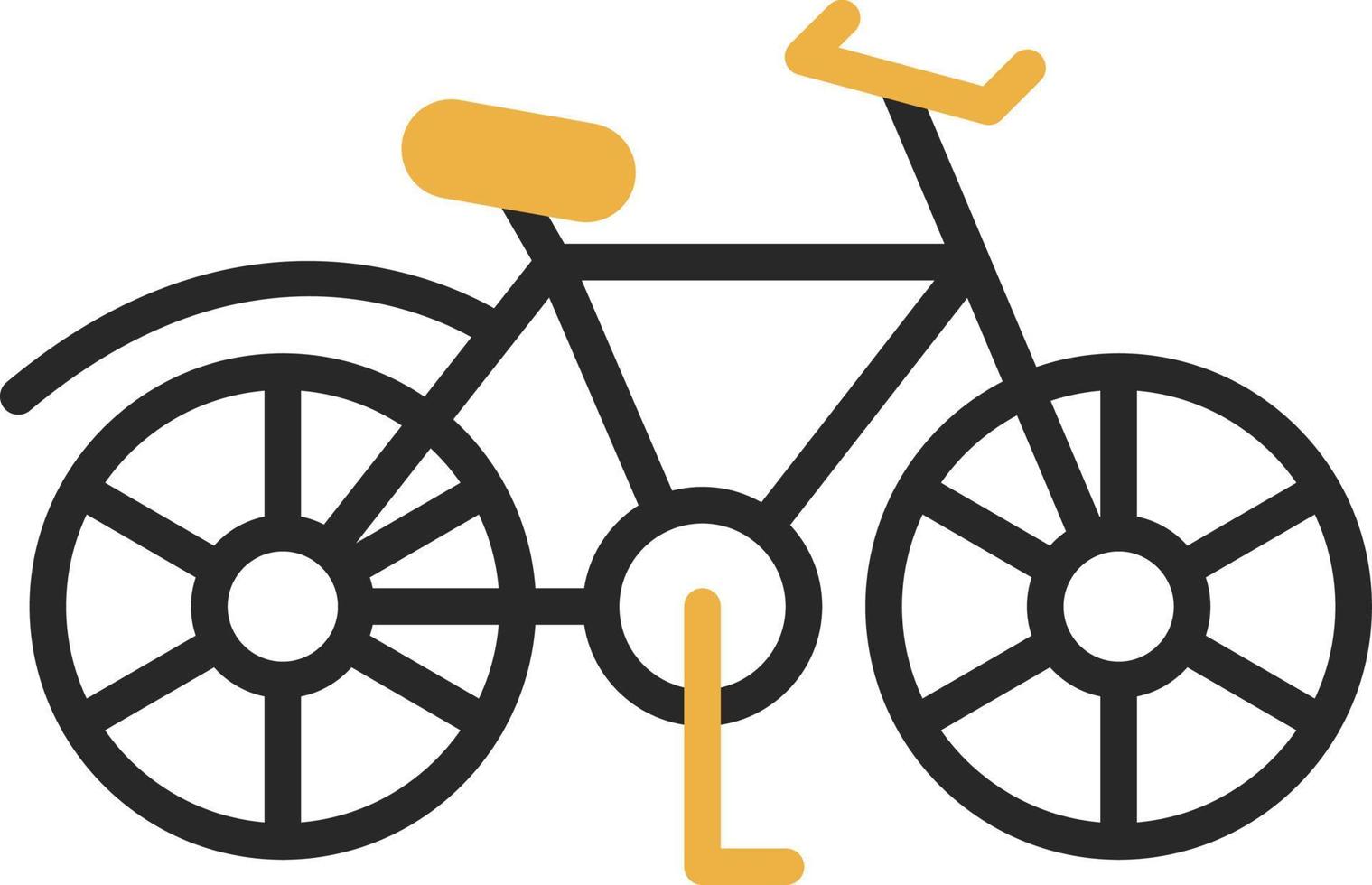 Fahrrad-Vektor-Icon-Design vektor