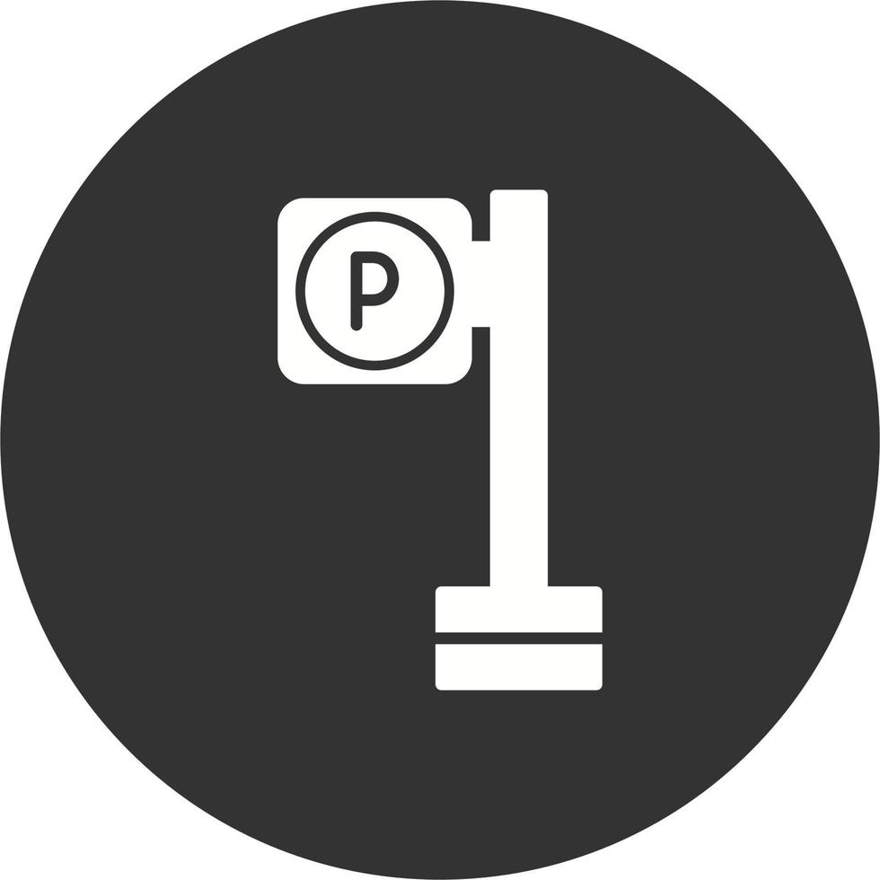 Parkplatz-Vektor-Symbol vektor