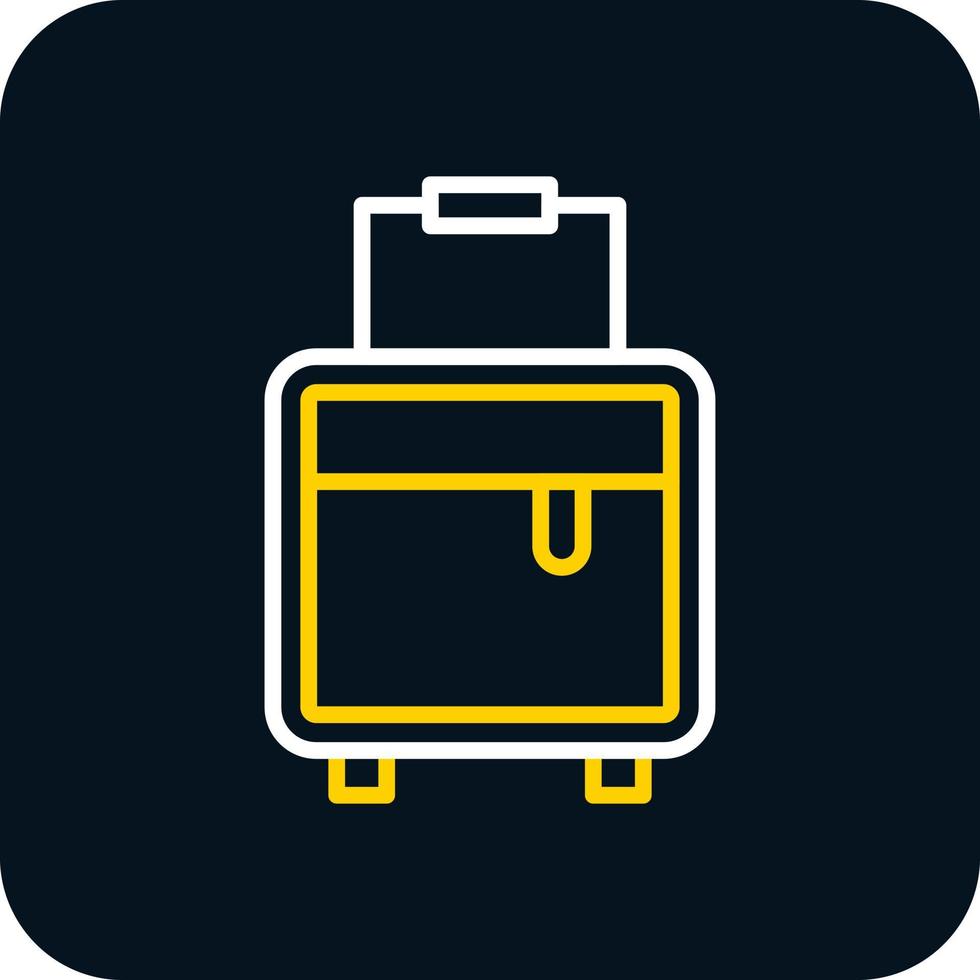 bagage vektor ikon design