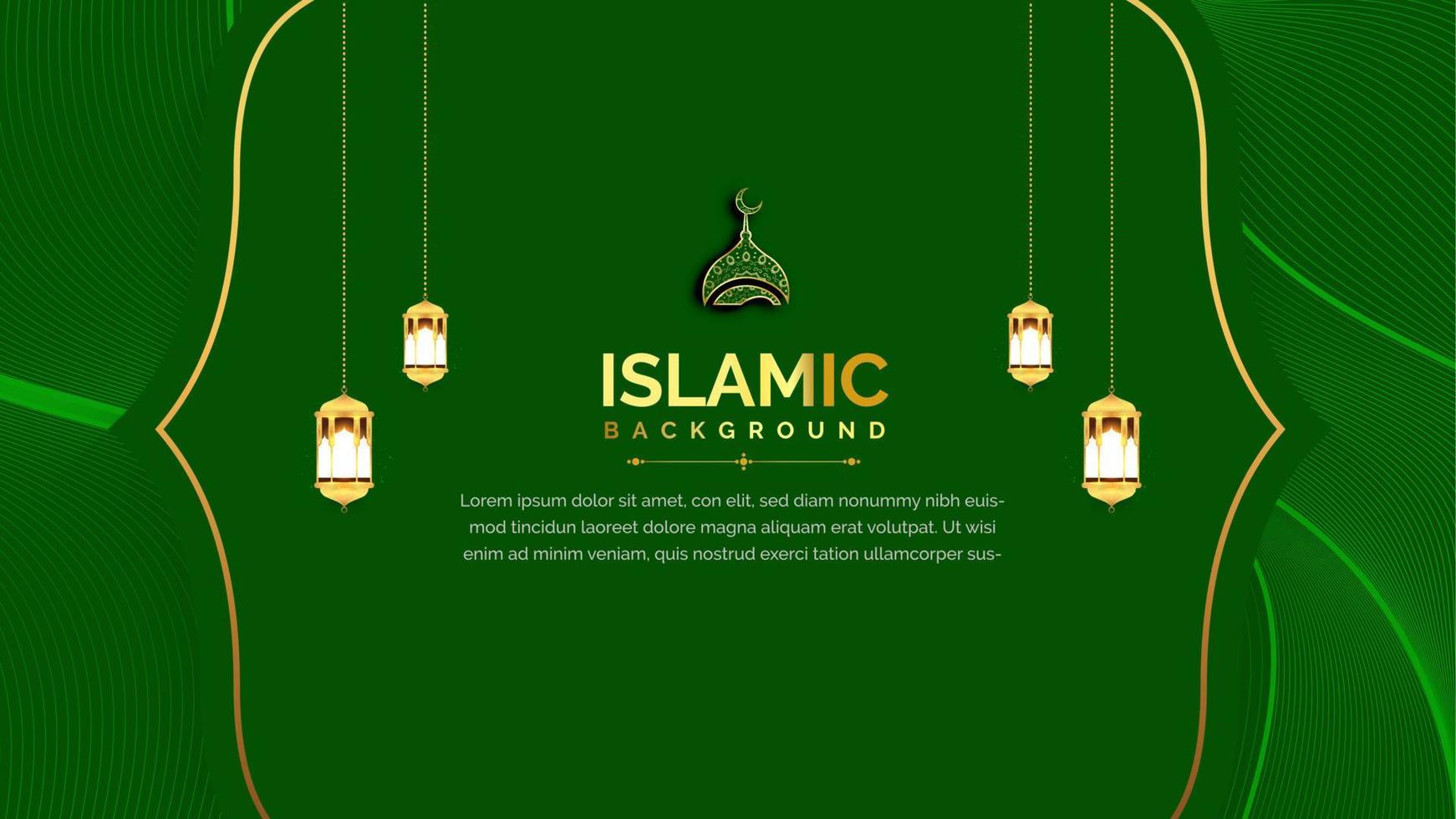 ramadan kareem banner bakgrundsmall vektor
