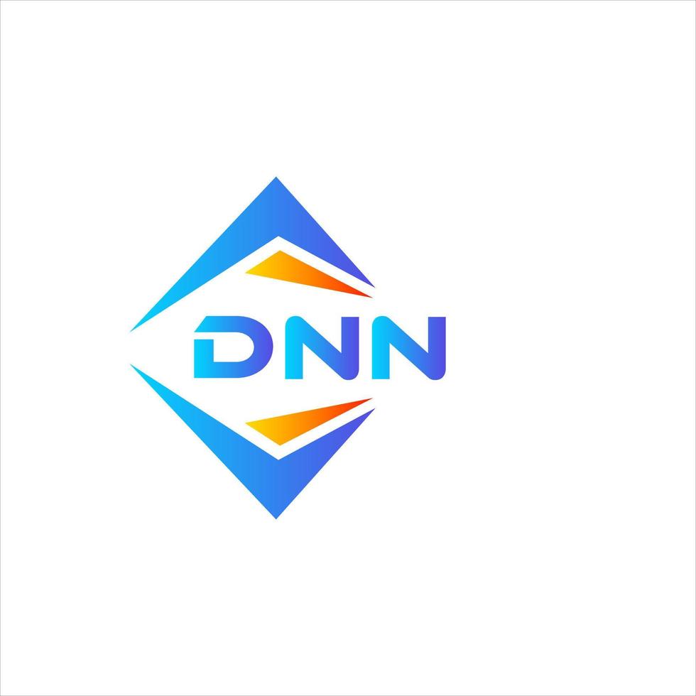 dnn abstrakt Technologie Logo Design auf Weiß Hintergrund. dnn kreativ Initialen Brief Logo Konzept. vektor