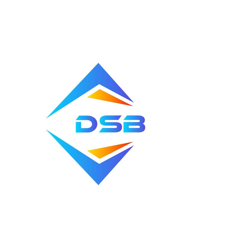 dsb abstrakt Technologie Logo Design auf Weiß Hintergrund. dsb kreativ Initialen Brief Logo Konzept. vektor