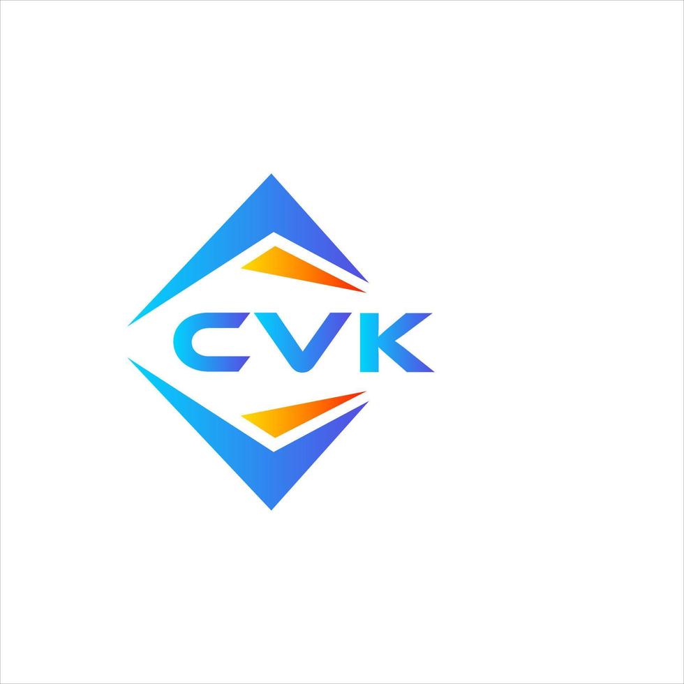 cvk abstrakt Technologie Logo Design auf Weiß Hintergrund. cvk kreativ Initialen Brief Logo Konzept. vektor