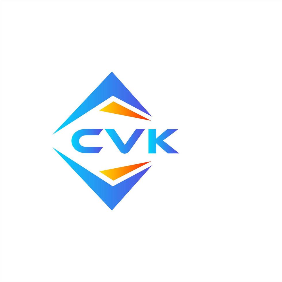 cvk abstrakt teknologi logotyp design på vit bakgrund. cvk kreativ initialer brev logotyp begrepp. vektor