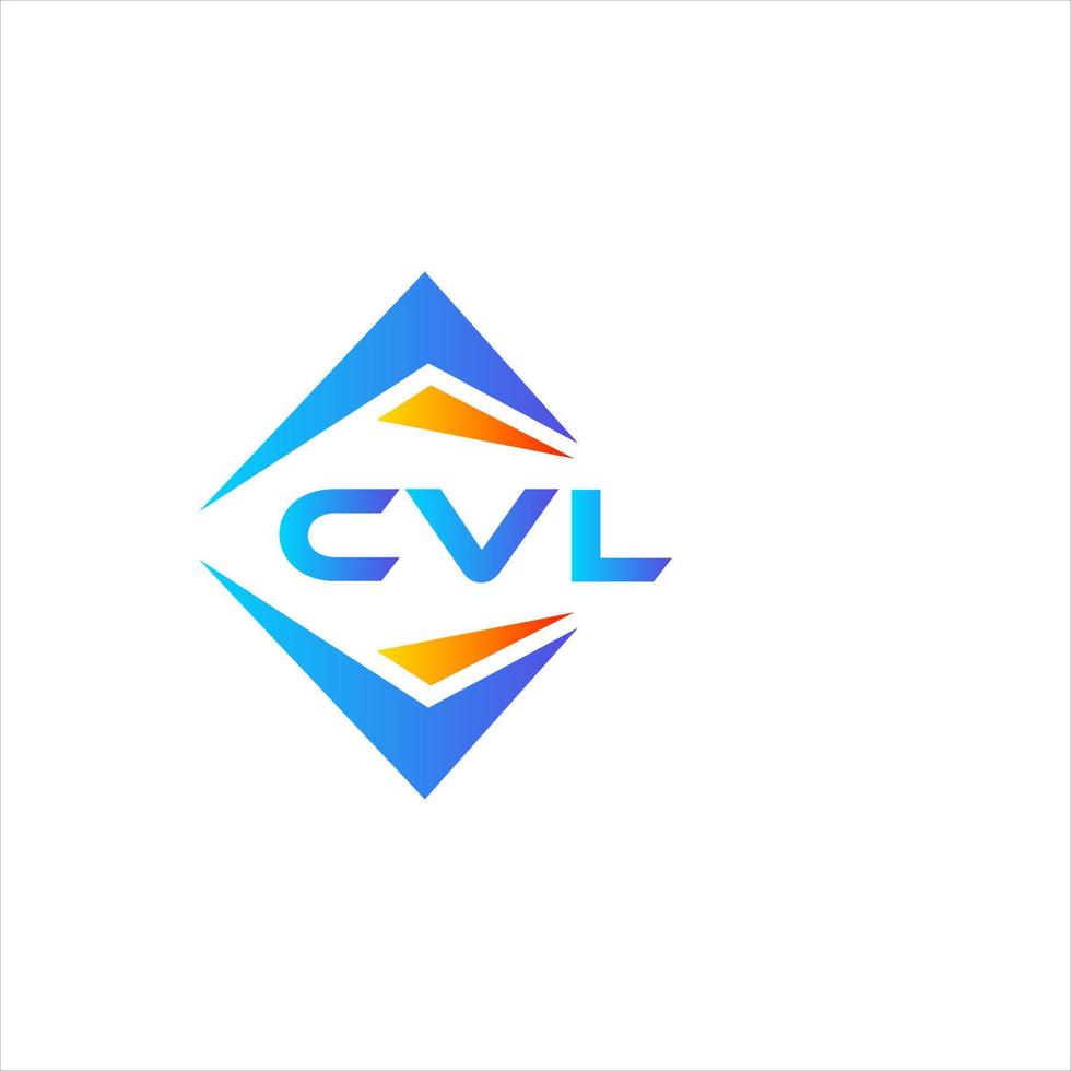 cvl abstrakt Technologie Logo Design auf Weiß Hintergrund. cvl kreativ Initialen Brief Logo Konzept. vektor