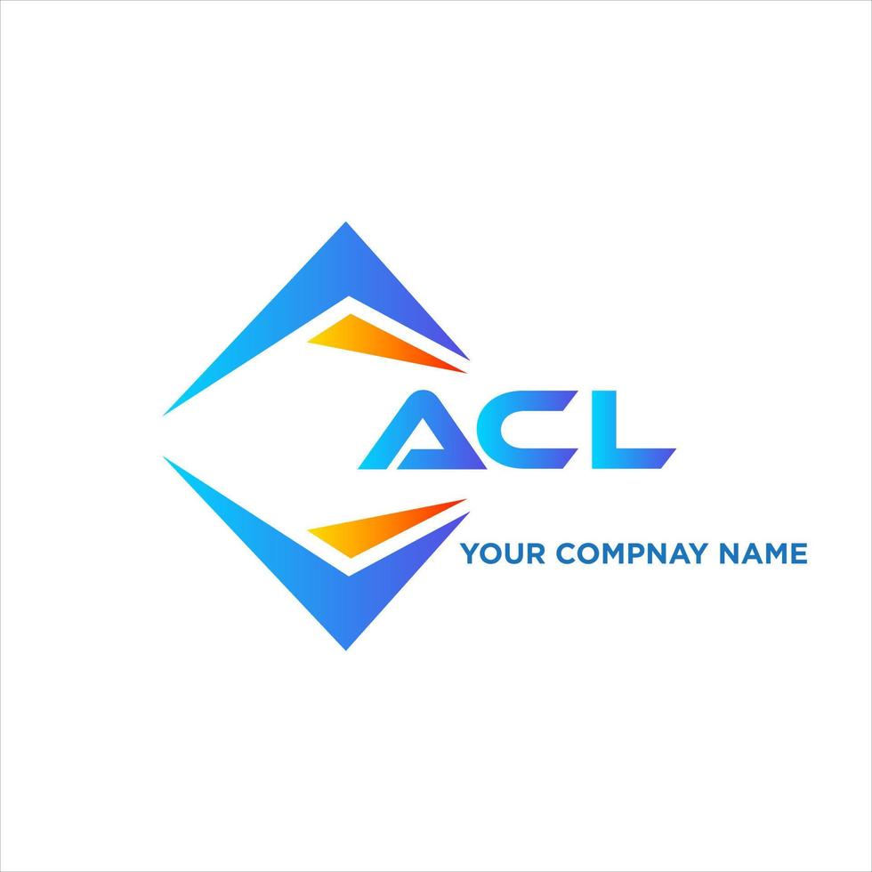 acl abstrakt teknologi logotyp design på vit bakgrund. acl kreativ initialer brev logotyp begrepp. vektor