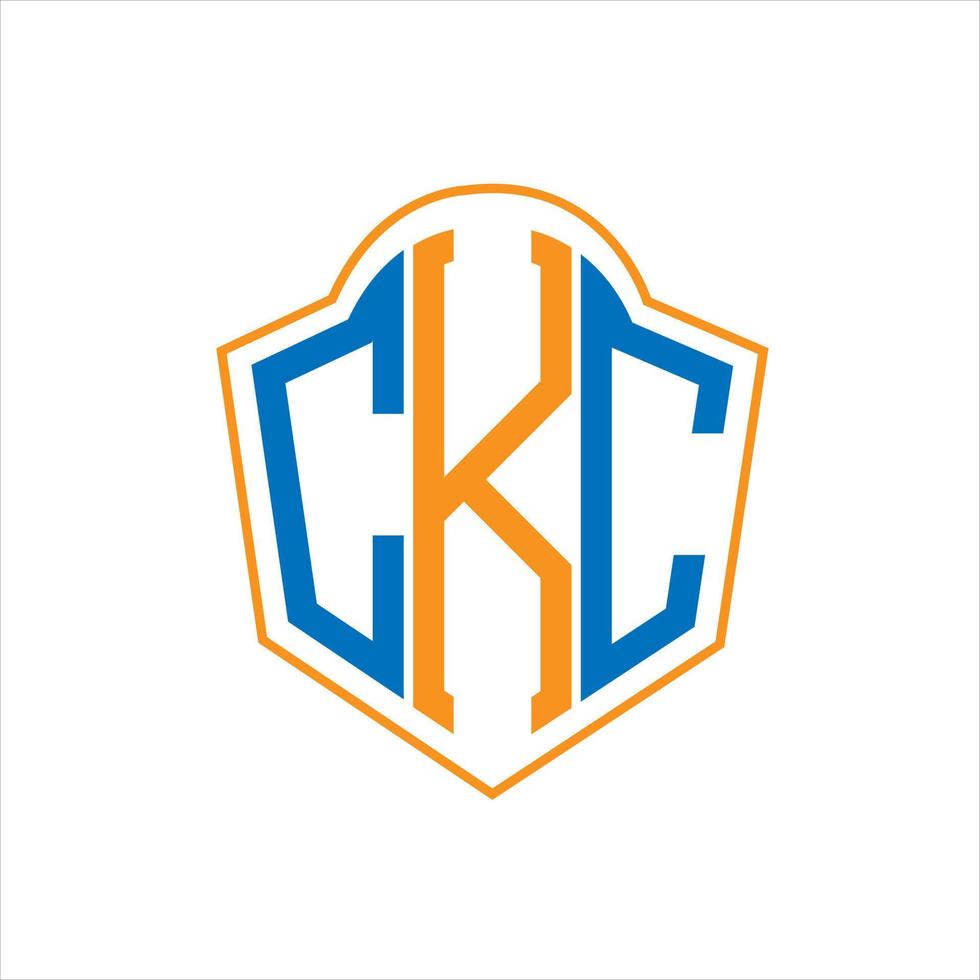 ckc abstrakt Monogramm Schild Logo Design auf Weiß Hintergrund. ckc kreativ Initialen Brief Logo. vektor