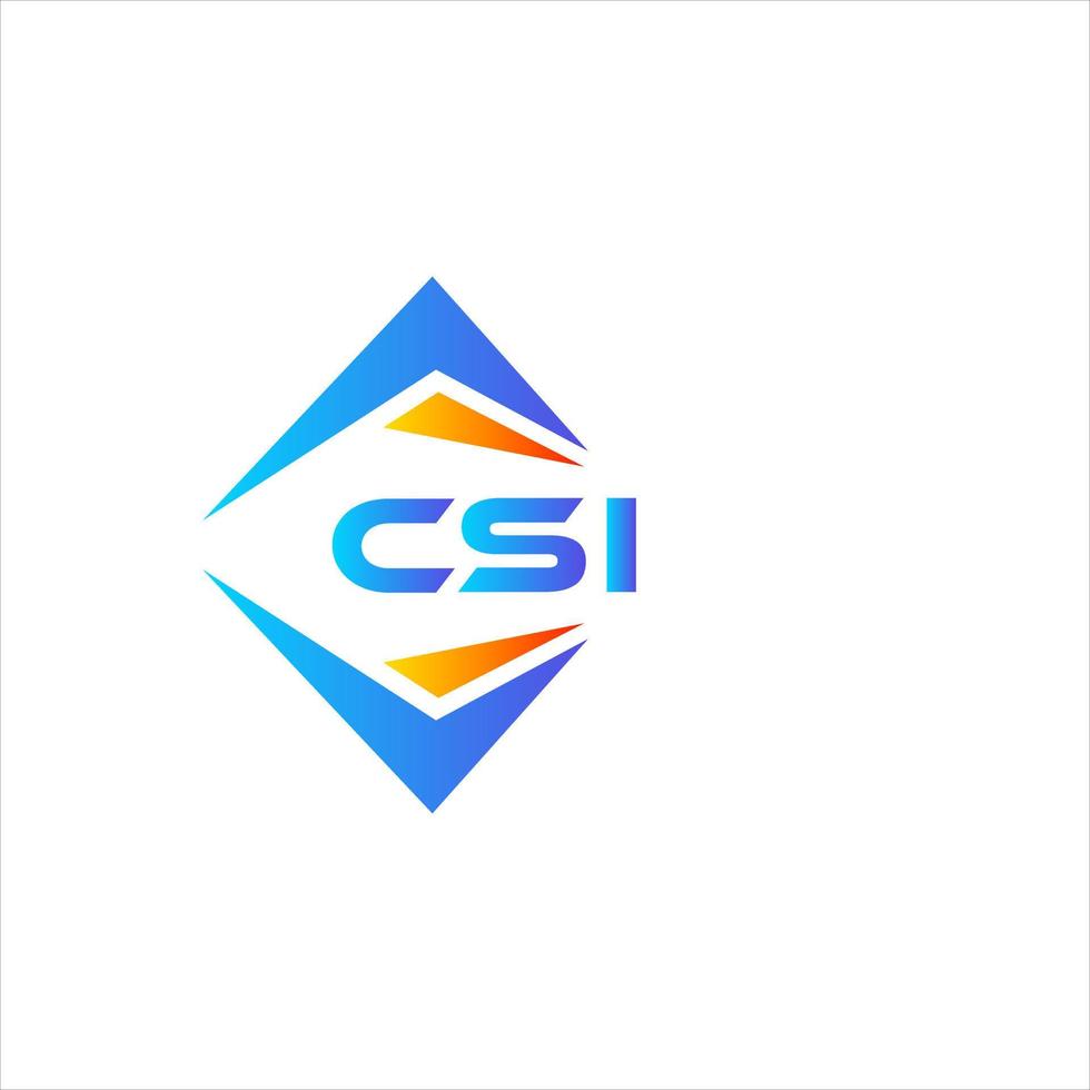 webcsi abstrakt Technologie Logo Design auf Weiß Hintergrund. csi kreativ Initialen Brief Logo Konzept. vektor