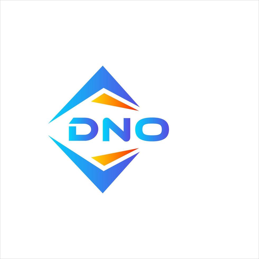 dno abstrakt teknologi logotyp design på vit bakgrund. dno kreativ initialer brev logotyp begrepp. vektor