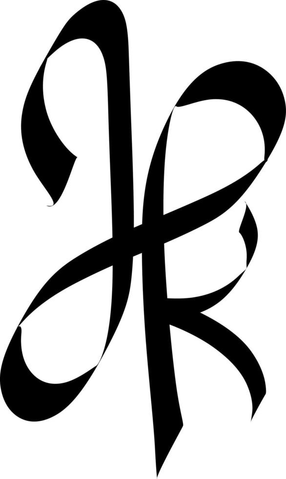 js Initiale oder j und s Briefe Symbol, Logo, Illustration, und Karikatur Vektor