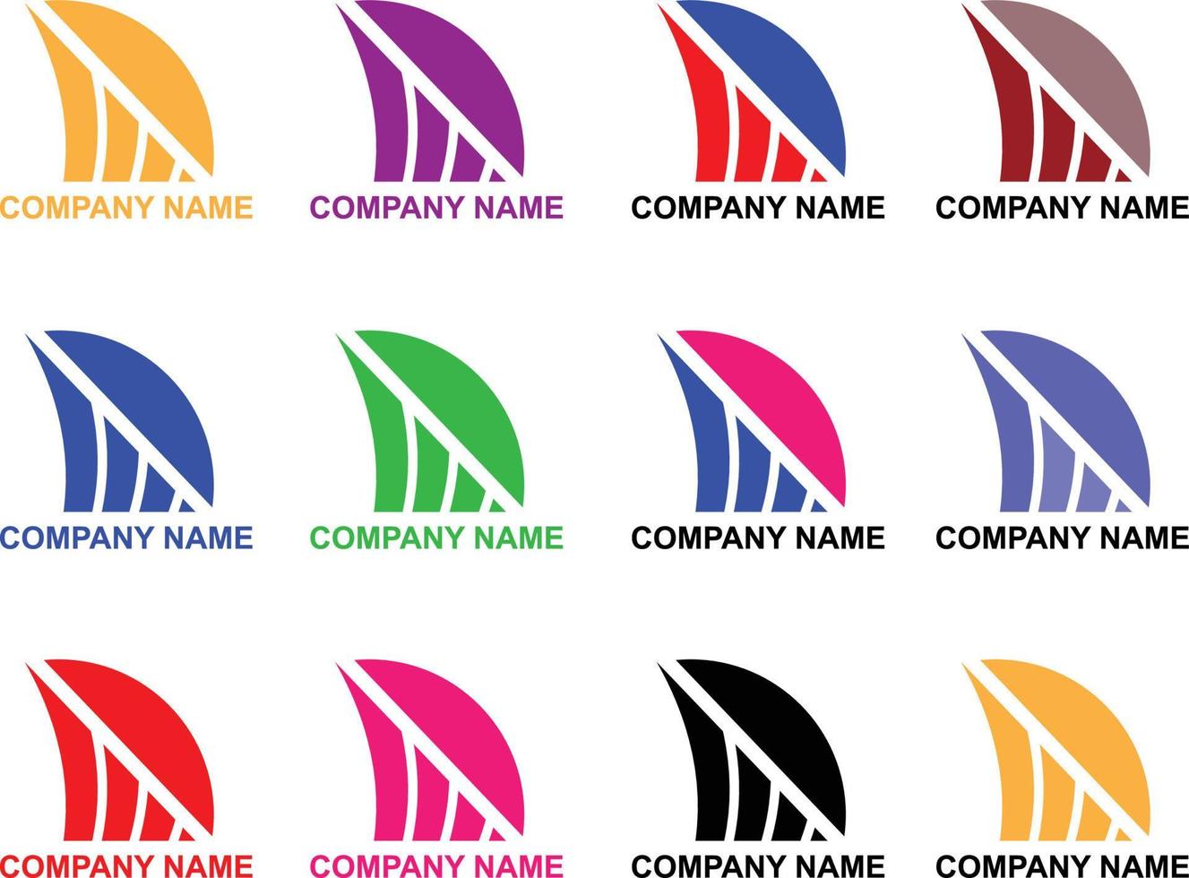 bygga logotyp design för ditt företag vektor
