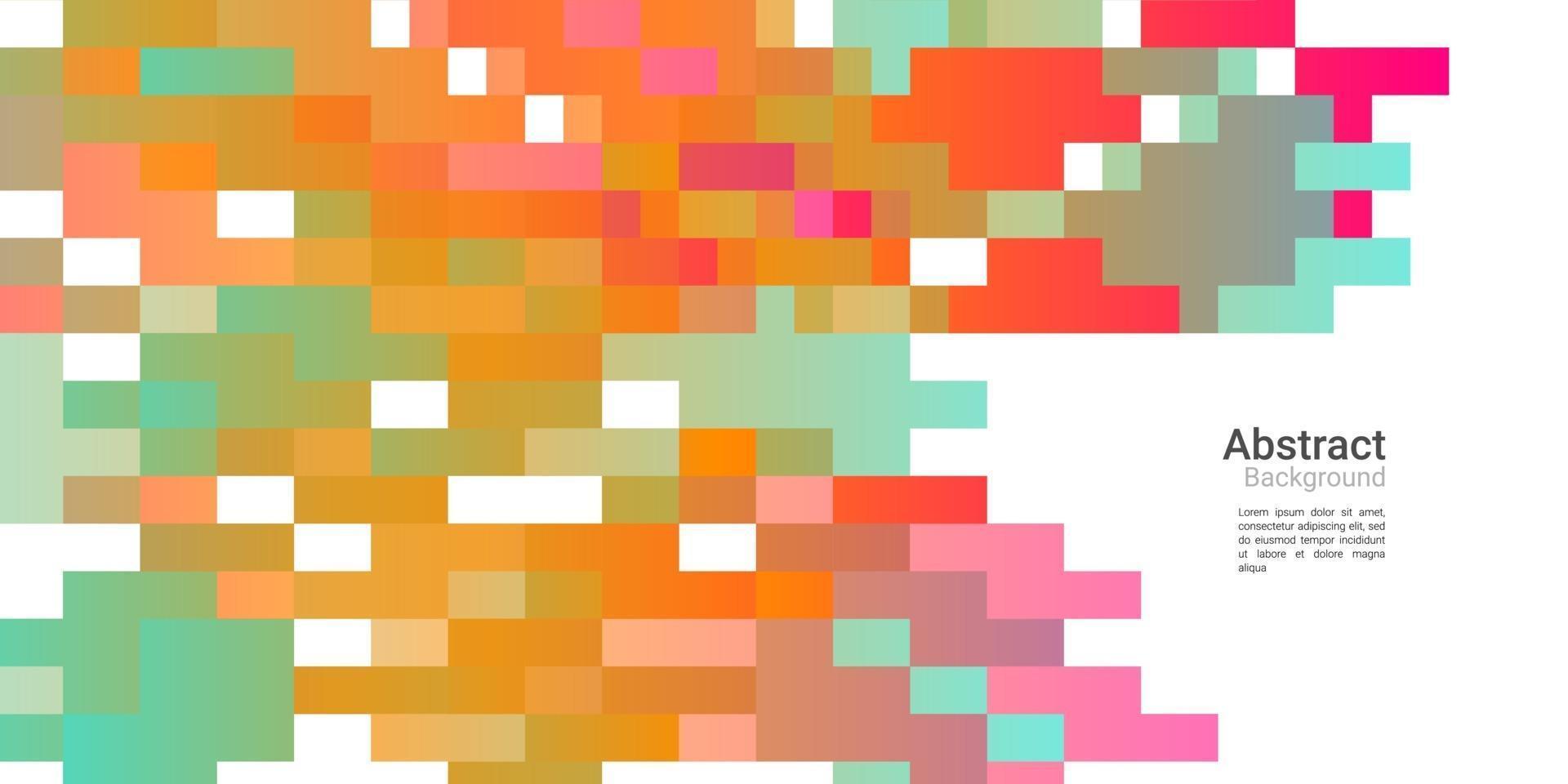 abstrakter dekorativer Hintergrund mit buntem Farbverlauf vektor