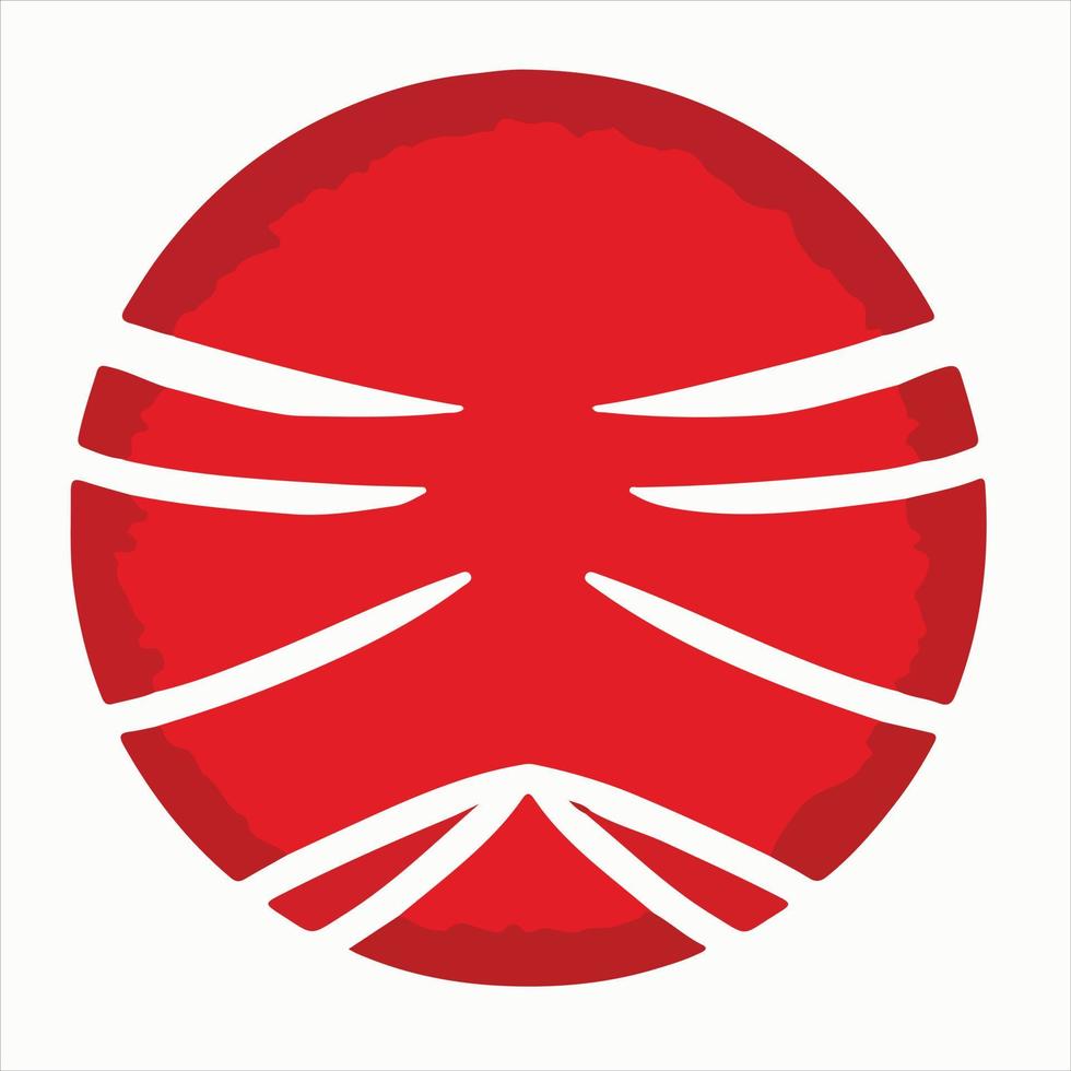 japanisch Logo Vektor Konzept Etikette