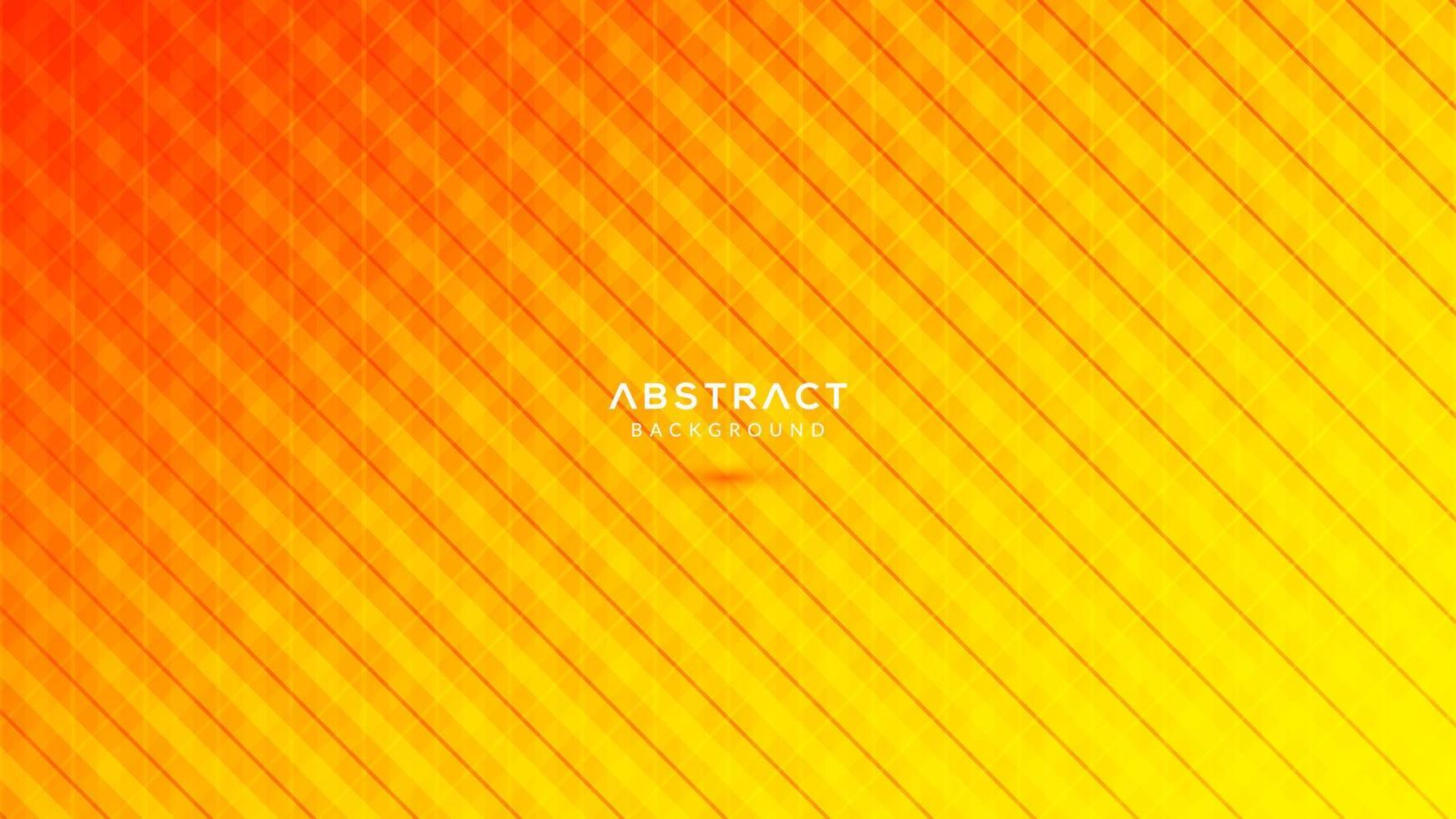 abstrakt orange och gul geometrisk bakgrund vektor