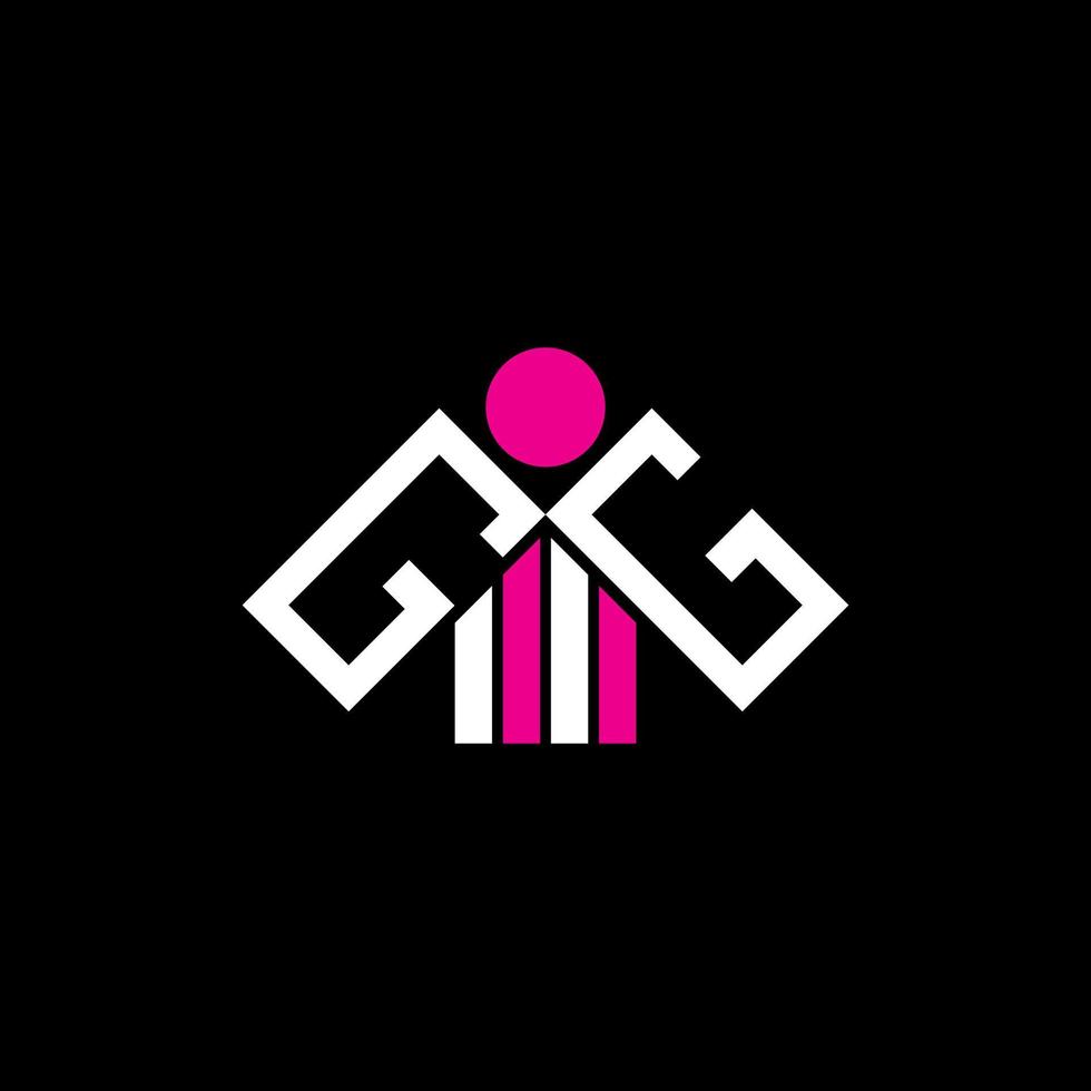 gg brev logotyp kreativ design med vektor grafisk, gg enkel och modern logotyp.