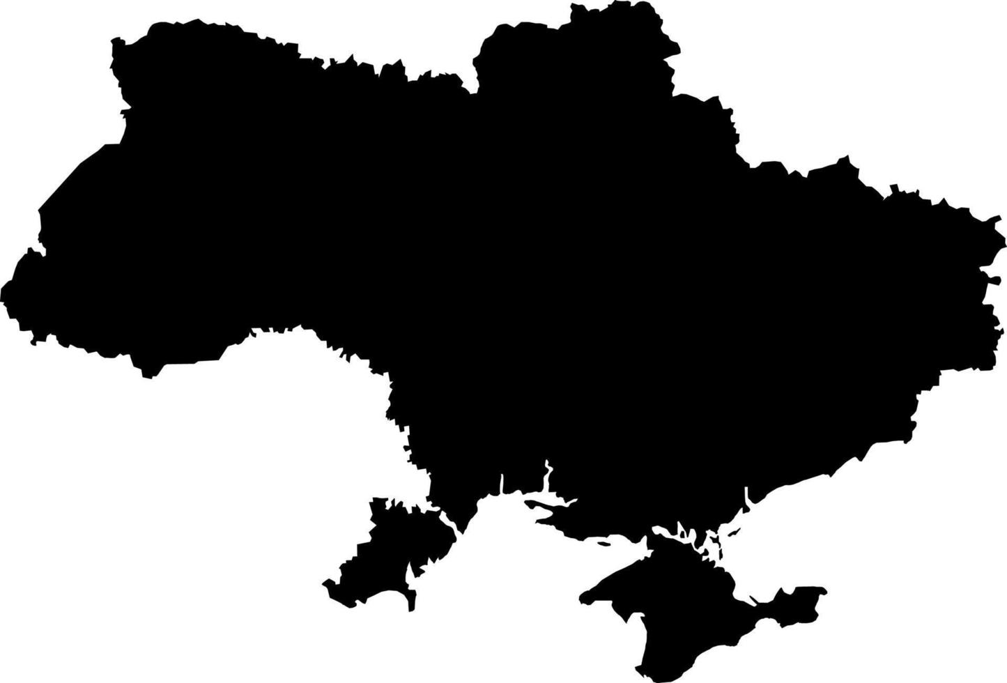Ukraine Karte Vektor map.hand gezeichnet Minimalismus Stil.