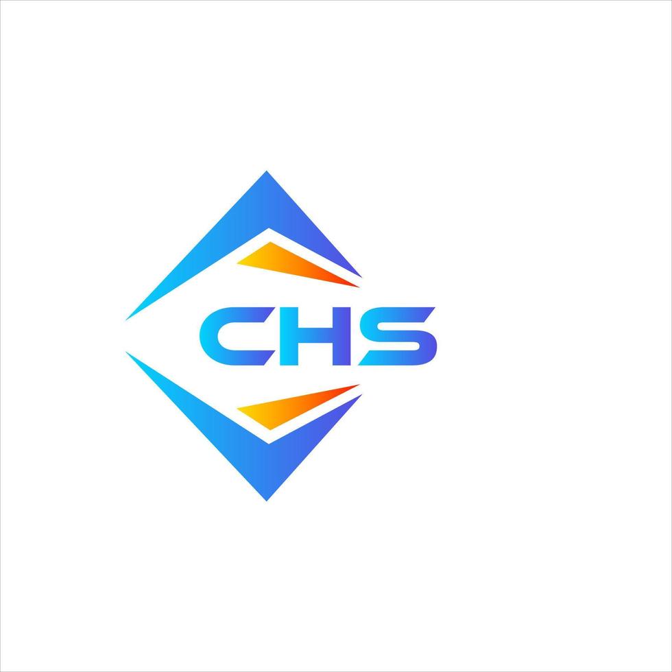 chs abstrakt Technologie Logo Design auf Weiß Hintergrund. chs kreativ Initialen Brief Logo Konzept. vektor