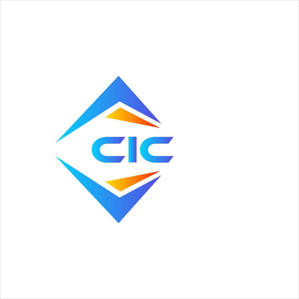 cic abstrakt teknologi logotyp design på vit bakgrund. cic kreativ initialer brev logotyp begrepp. vektor