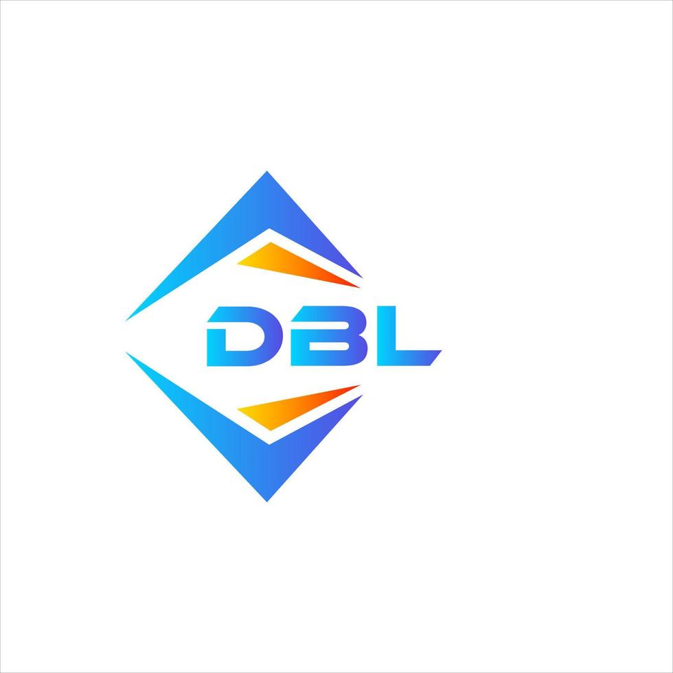 dbl abstrakt teknologi logotyp design på vit bakgrund. dbl kreativ initialer brev logotyp begrepp. vektor