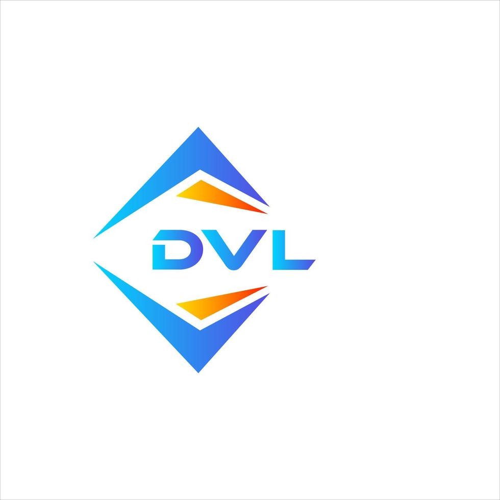 dvl abstrakt teknologi logotyp design på vit bakgrund. dvl kreativ initialer brev logotyp begrepp. vektor