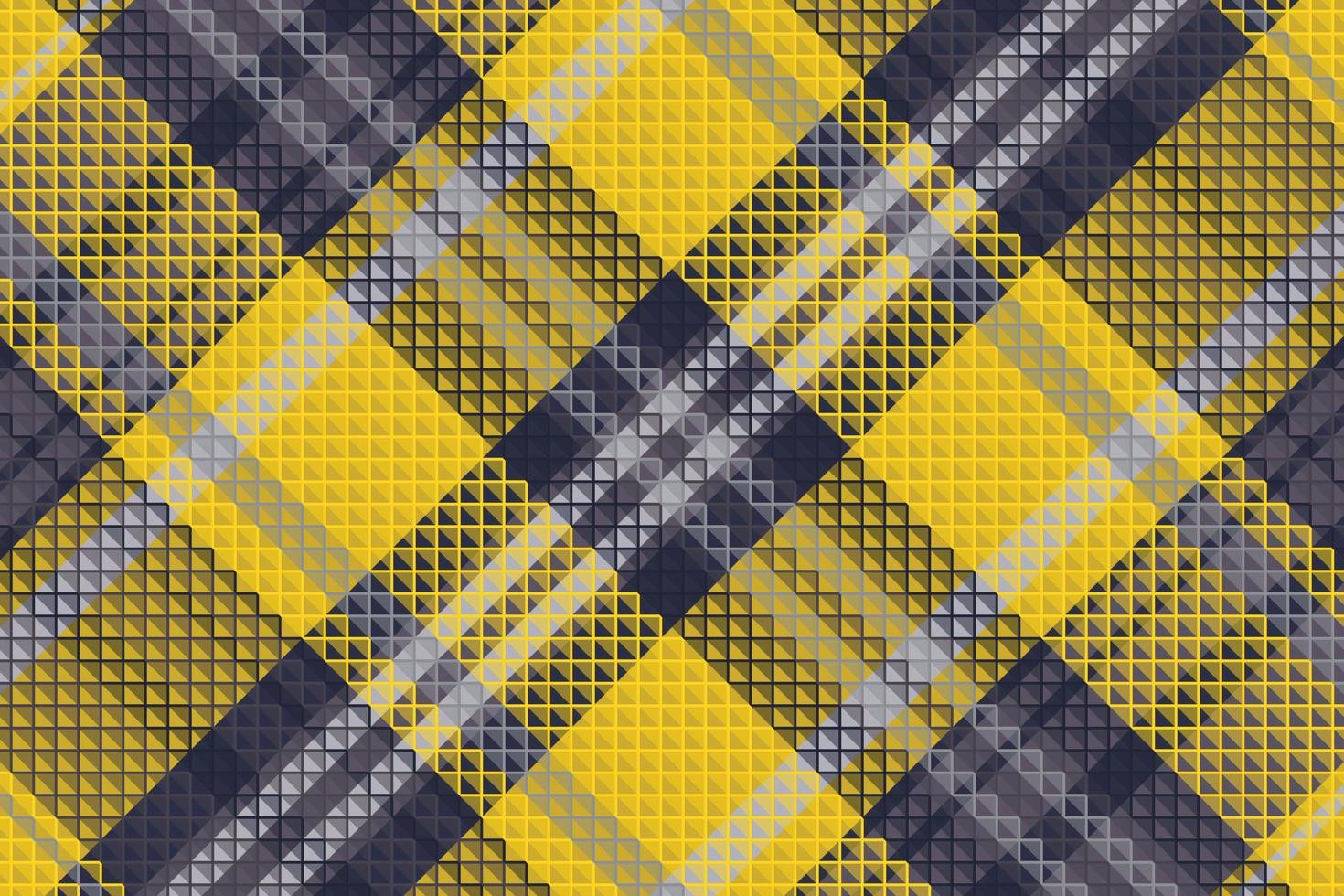 Tartan-Plaid mit Nachtfarbmuster. vektor