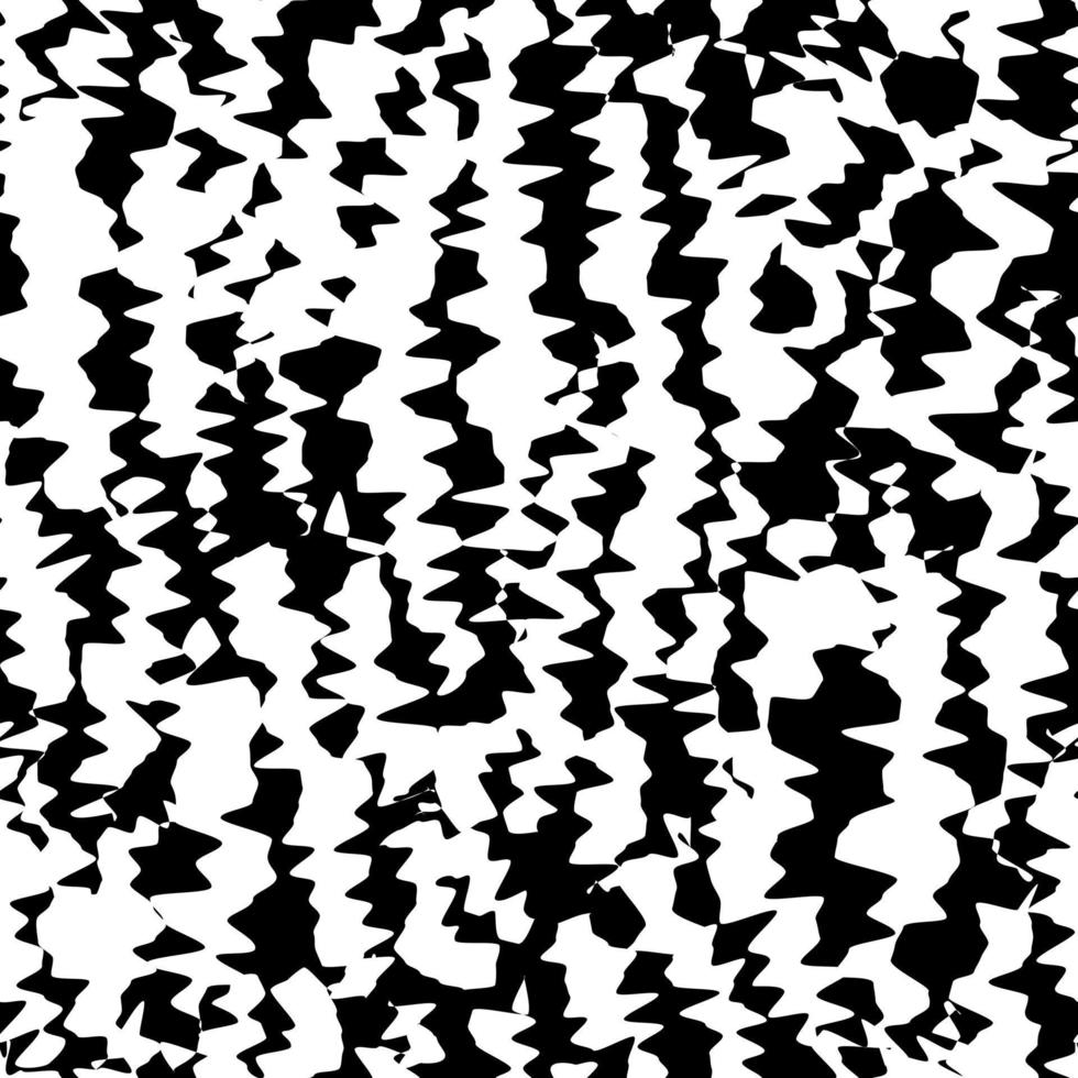 abstrakt svart och vit sömlös mönster med böjd rader vektor