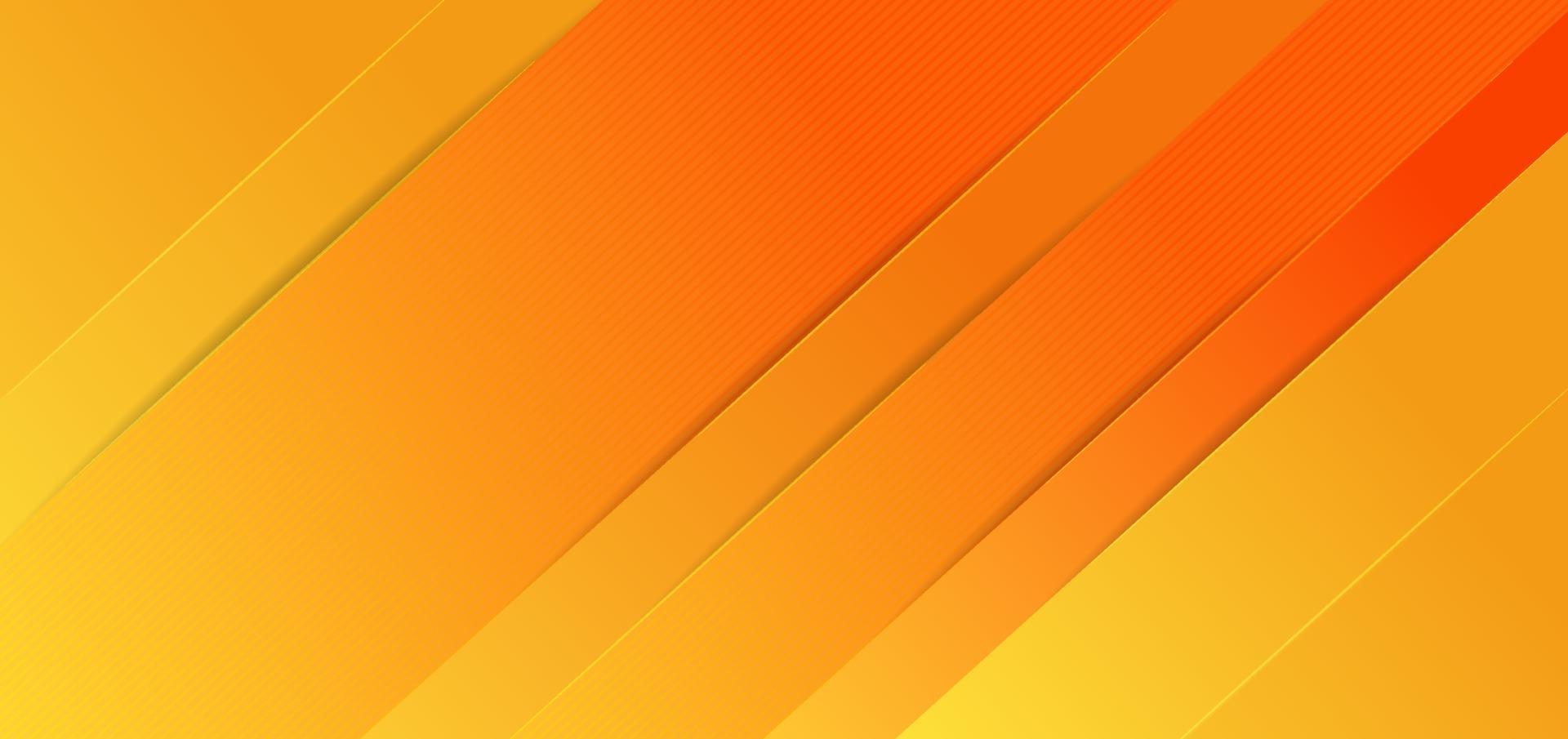 abstrakt diagonal vibrerande gul orange bakgrund. teknik koncept. vektor