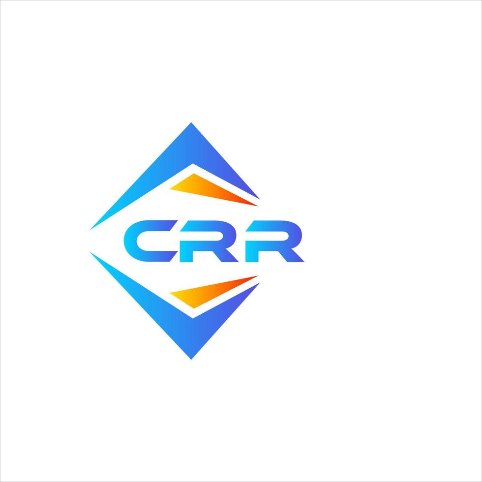 crr abstrakt Technologie Logo Design auf Weiß Hintergrund. crr kreativ Initialen Brief Logo Konzept. vektor