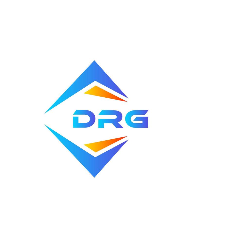 drg abstrakt Technologie Logo Design auf Weiß Hintergrund. drg kreativ Initialen Brief Logo Konzept. vektor