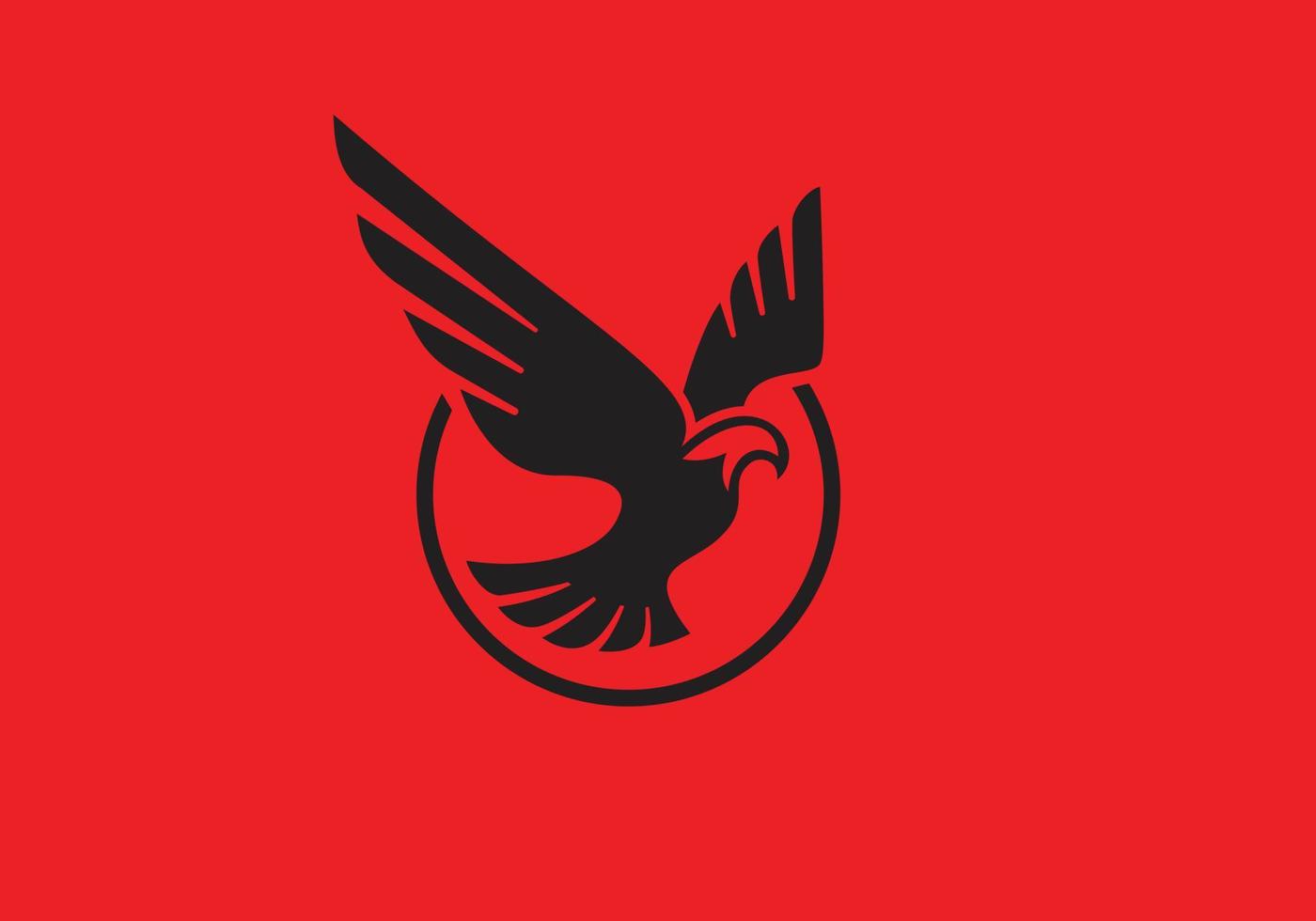 Vogel-Logo-Design vektor