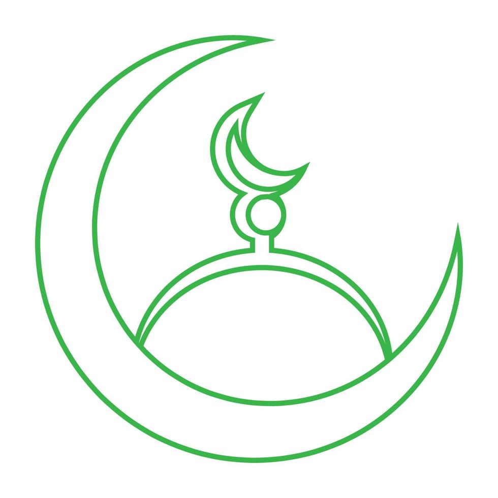 moské logotyp illustration vektor