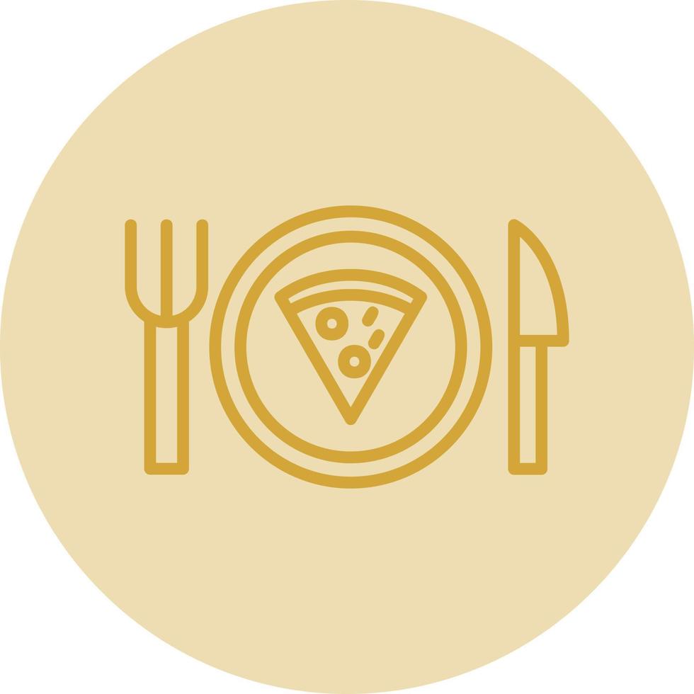 Mahlzeit-Vektor-Icon-Design vektor