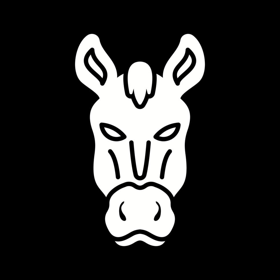 Pferd-Vektor-Symbol vektor