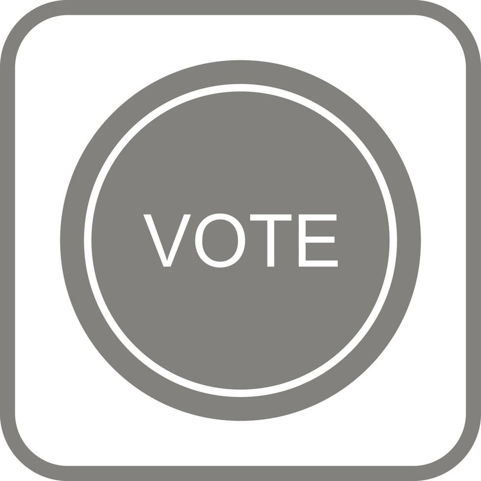 rösta länk vektor ikon