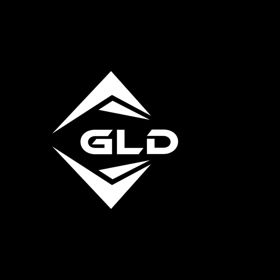 gld abstrakt teknologi logotyp design på svart bakgrund. gld kreativ initialer brev logotyp begrepp. vektor