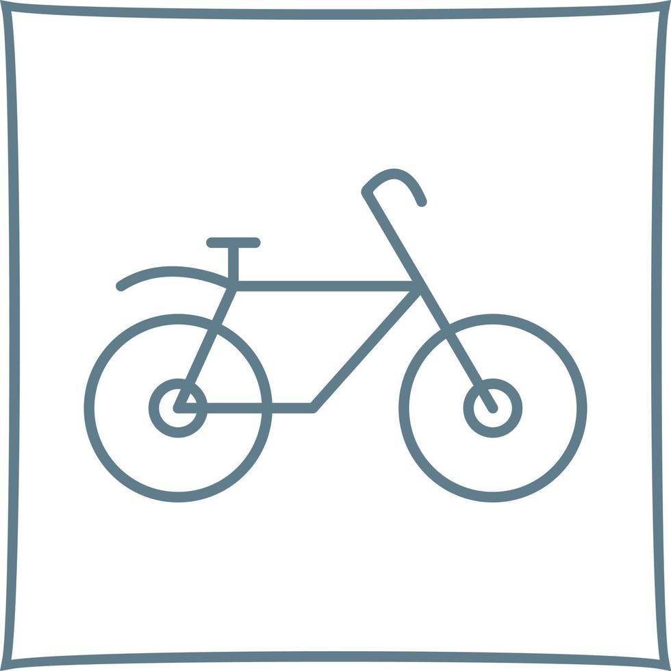 Fahrrad-Vektor-Symbol vektor