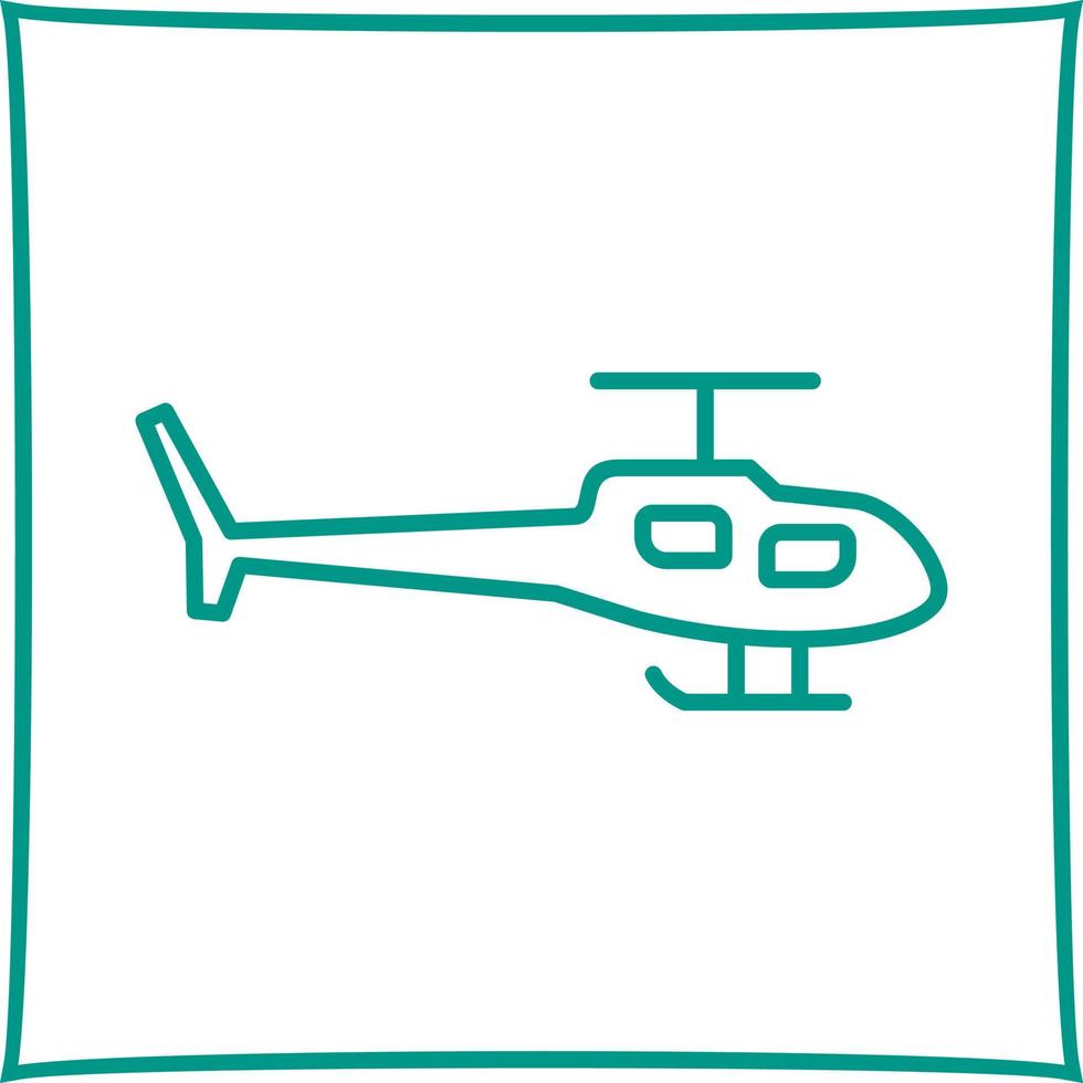 Hubschrauber-Vektor-Symbol vektor