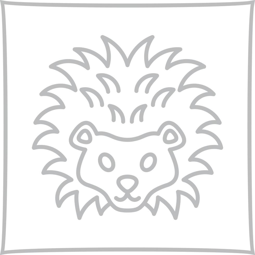 Igel-Vektor-Symbol vektor