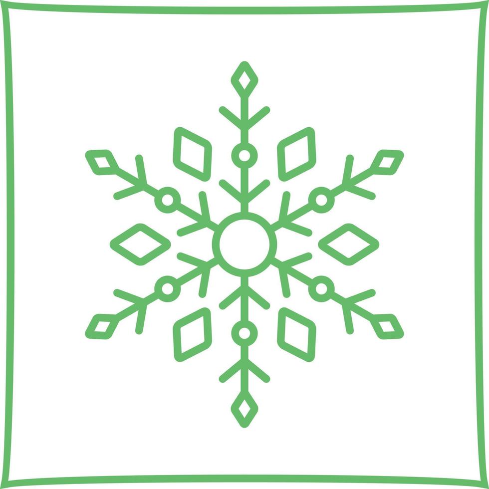 snö flaga vektor ikon