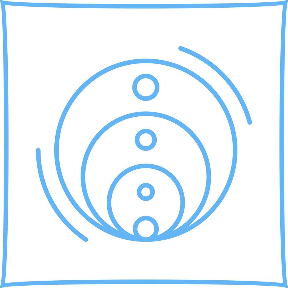 Venn-Diagramm-Vektorsymbol vektor
