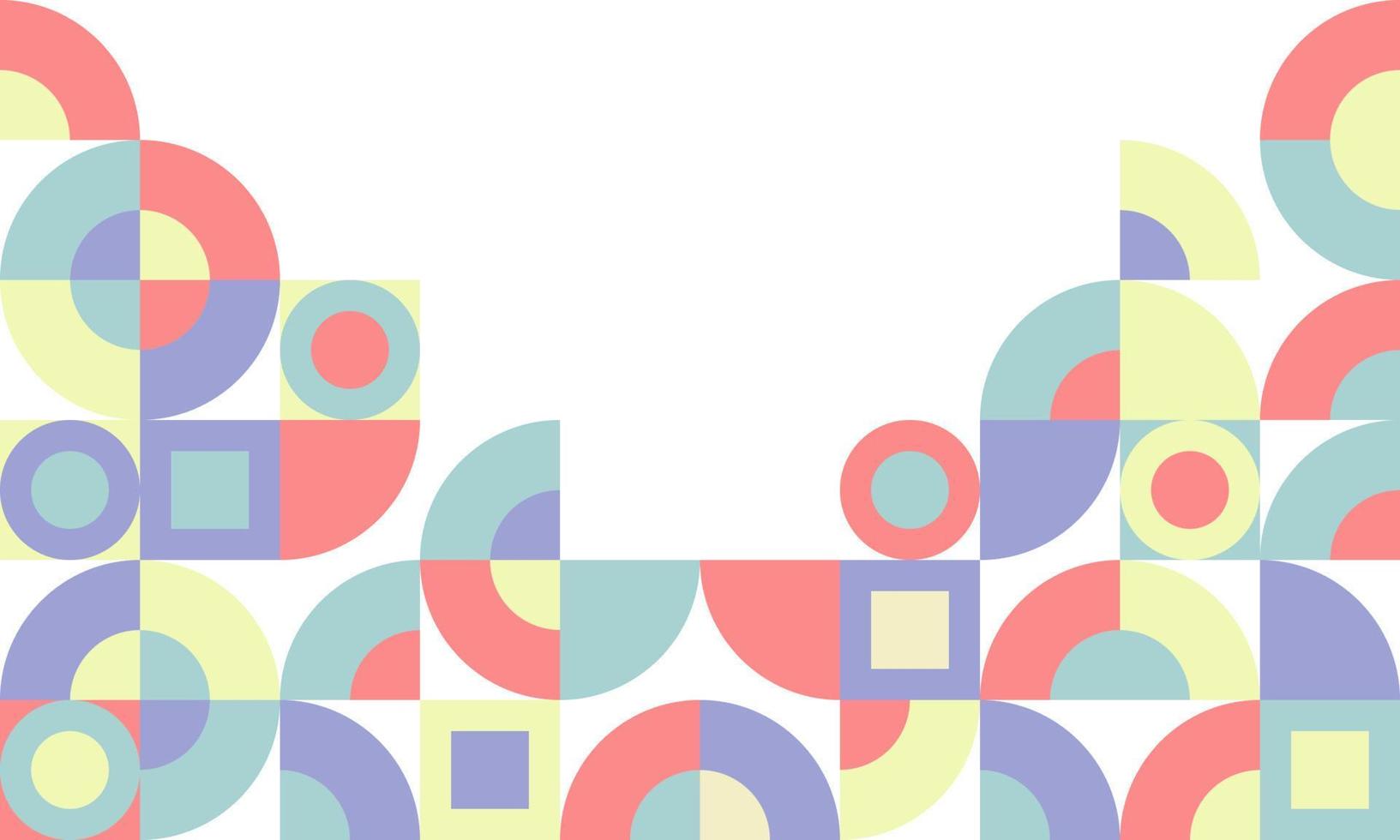 abstrakter Hintergrund mit geometrischen Formen vektor