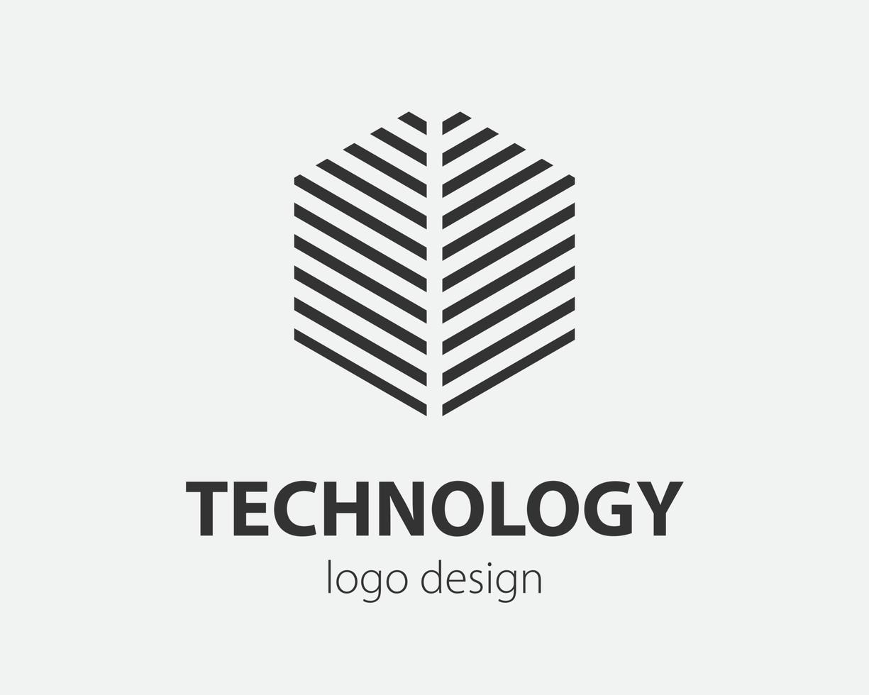 trend logotyp vektor sexhörning tech design. teknologi logotyp för smart systemet, nätverk Ansökan, crypto ikon.